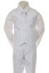 Rain Kids Boys Straight-Cut 5-Piece Special Occasion Suit Set, Sizes 2T-20 - SophiasStyle.com