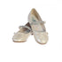 Swea Pea & Lilli Girls Ivory PU Rhinestone Dress Shoes 9 Toddler-5 Kids - SophiasStyle.com