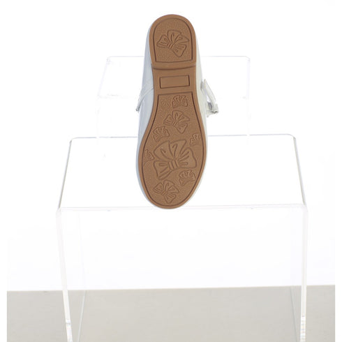 Swea Pea & Lilli Girls White Patent Rhinestone Dress Shoes 9 Toddler-5 Kids - SophiasStyle.com