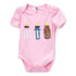 Baby Girls Pink Sequin Bottles Bodysuit 9-24M - SophiasStyle.com