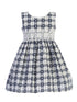 Swea Pea & Lilli Girls Multi Color Cotton Dobby Check Lace Easter Dress 3M-4T - SophiasStyle.com
