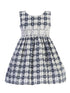 Swea Pea & Lilli Girls Multi Color Cotton Dobby Check Lace Easter Dress 3M-4T - SophiasStyle.com