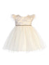 Sweet Kids Baby Girls Multi Color Jacquard Crystal Tulle Easter Dress 6-24M - SophiasStyle.com