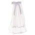 Rain Kids Girls White Pearl Flower Crown First Communion Flower Girl Veil - SophiasStyle.com