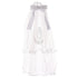 Rain Kids Girls White Virgin Mary Detail Communion Flower Girl Veil Tiara - SophiasStyle.com