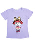 Girls Lavender Flip Sequins LOL Short Sleeved T-Shirt 4-10 - SophiasStyle.com