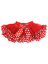 Girls Red White Polka Dot Bow Tutu Skirt 9M-8 - SophiasStyle.com