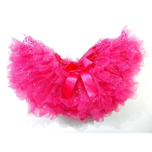 Hot Pink Sparkle Fluffy Tutu Skirt Girls S-XL - SophiasStyle.com