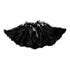 Black Solid Chiffon Tutu Skirt Girls S-L - SophiasStyle.com