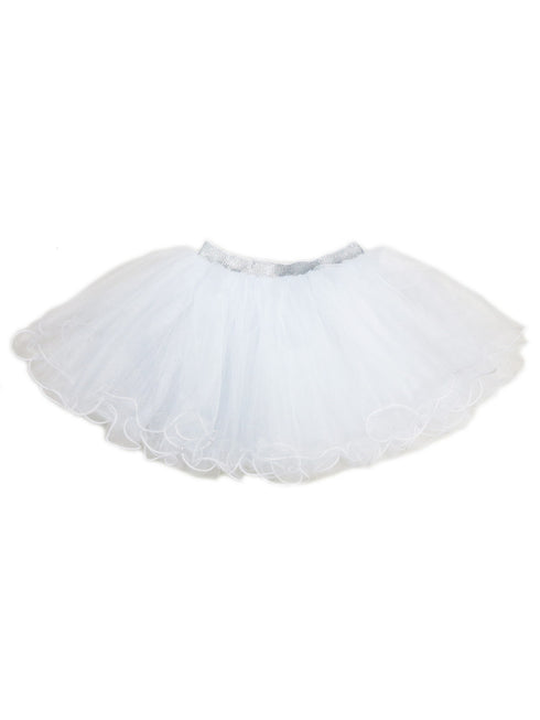 Girls Multi Colors Elastic Waist Mesh Ruffle Tutu Skirt 9M-8 - SophiasStyle.com