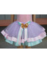 Girls Lavender Aqua Gold Sequin Bow Accent Tutu Skirt 9M-8 - SophiasStyle.com