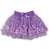 Girls Purple Floral Print Lace Ruffled Tutu Skirt S (9-24M)-XL (6-8) - SophiasStyle.com