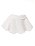 Rain Kids Little Girls White Furry Scalloped Edge Special Occasion Cape 2T-6 - SophiasStyle.com
