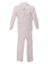 Rainkids Baby Boys White 6-pc Silver Cross Embroidery Baptism Tuxedo Suit 6-24M - SophiasStyle.com