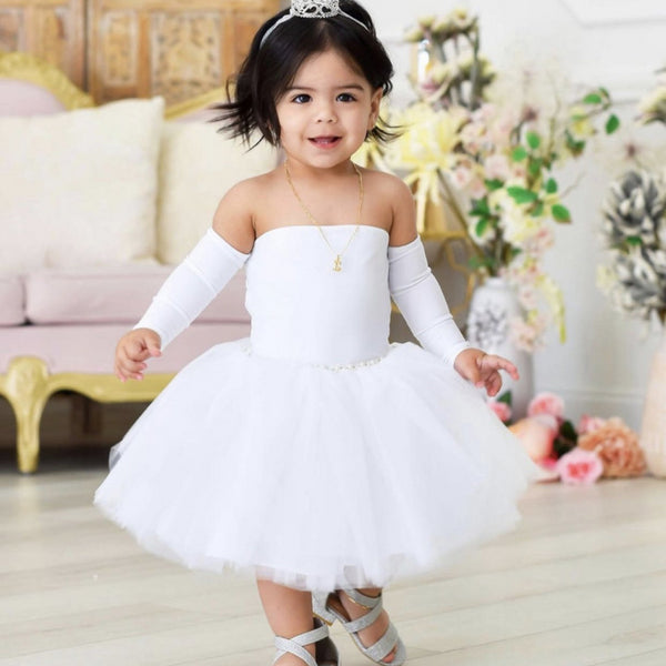 Nova with Pearl Trim Off the Shoulder - SophiasStyle.com