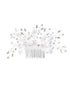 Tip Top Kids Girls Delicate Special Occasion Communion Flower Comb - SophiasStyle.com