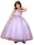 Big Girls Lilac Embroidered Sweetheart Neckline Junior Bridesmaid Dress 8-16 - SophiasStyle.com