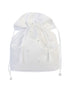 Tip Top Kids Girls White Sheer Ruffled Pearls Satin Stylish Communion Purse - SophiasStyle.com