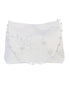 Tip Top Kids Girls White Flower Embroidered Stylish Communion Purse - SophiasStyle.com