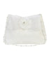 Tip Top Kids Girls Ivory Flower Accented Satin Stylish Communion Purse - SophiasStyle.com