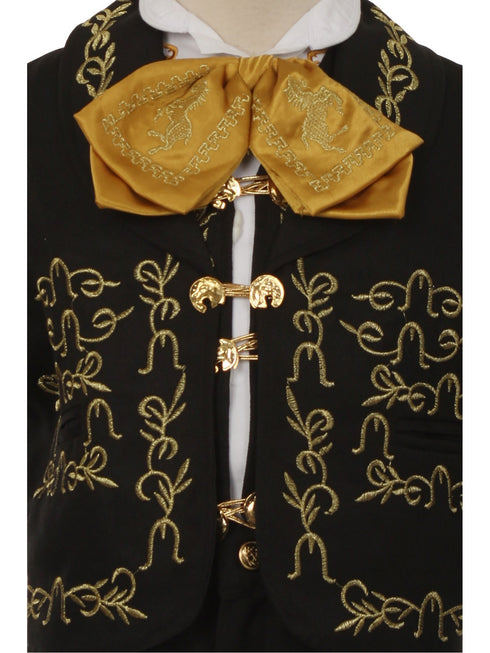 Rain Kids Boys Multi Color Rooster Embroidery Elegant 6 Pc Charro Suit 12M-14 - SophiasStyle.com