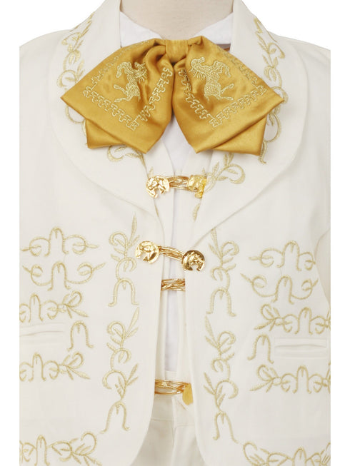 Rain Kids Boys Multi Color Rooster Embroidery Elegant 6 Pc Charro Suit 12M-14 - SophiasStyle.com