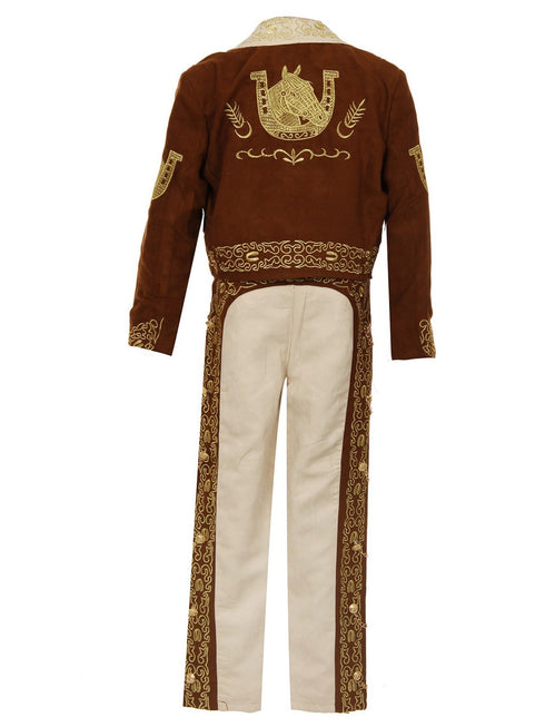 Rain Kids Boys Multi Color Horse Embroidery Elegant 6 Pc Charro Suit NB-14 - SophiasStyle.com