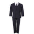 Little Boys Navy Blue 5 Piece Vest Jacket Pants Special Occasion Formal Suit 2-7 - SophiasStyle.com