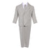 Little Boys Silver 5 Piece Classic Vest Jacket Pants Special Occasion Suit 2-7 - SophiasStyle.com