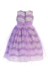 Just Kids Girls Multi Color Floral Lace Tulle Pearls Easter Dress 2T-14 - SophiasStyle.com