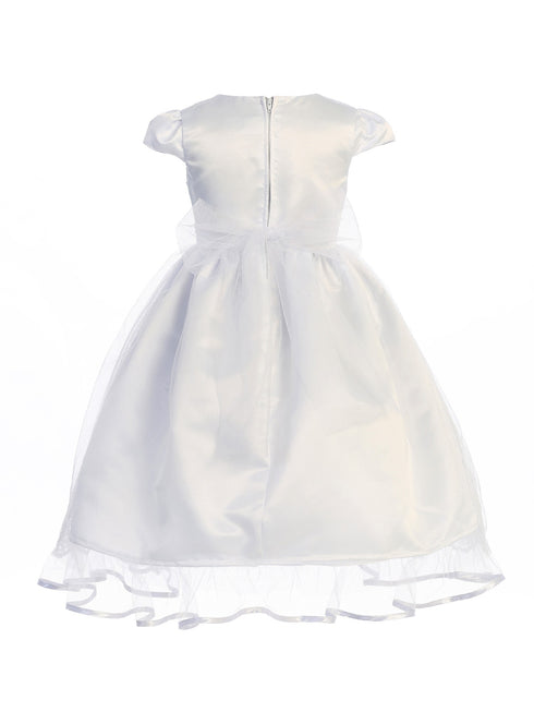 Just Kids Girls Multi Color Embroidery Junior Bridesmaid Easter Dress 2T-14 - SophiasStyle.com