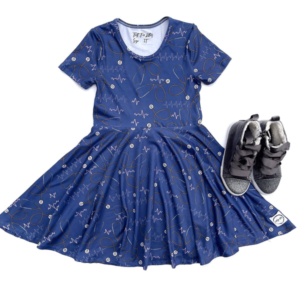 medical-twirl-dress-just-for-littles®️ - Sophia's Style Dress-1