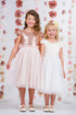 Kids Dream Girls Ivory Sequins Tulle Plus Size Junior Bridesmaid Dress 14.5-20.5 - SophiasStyle.com