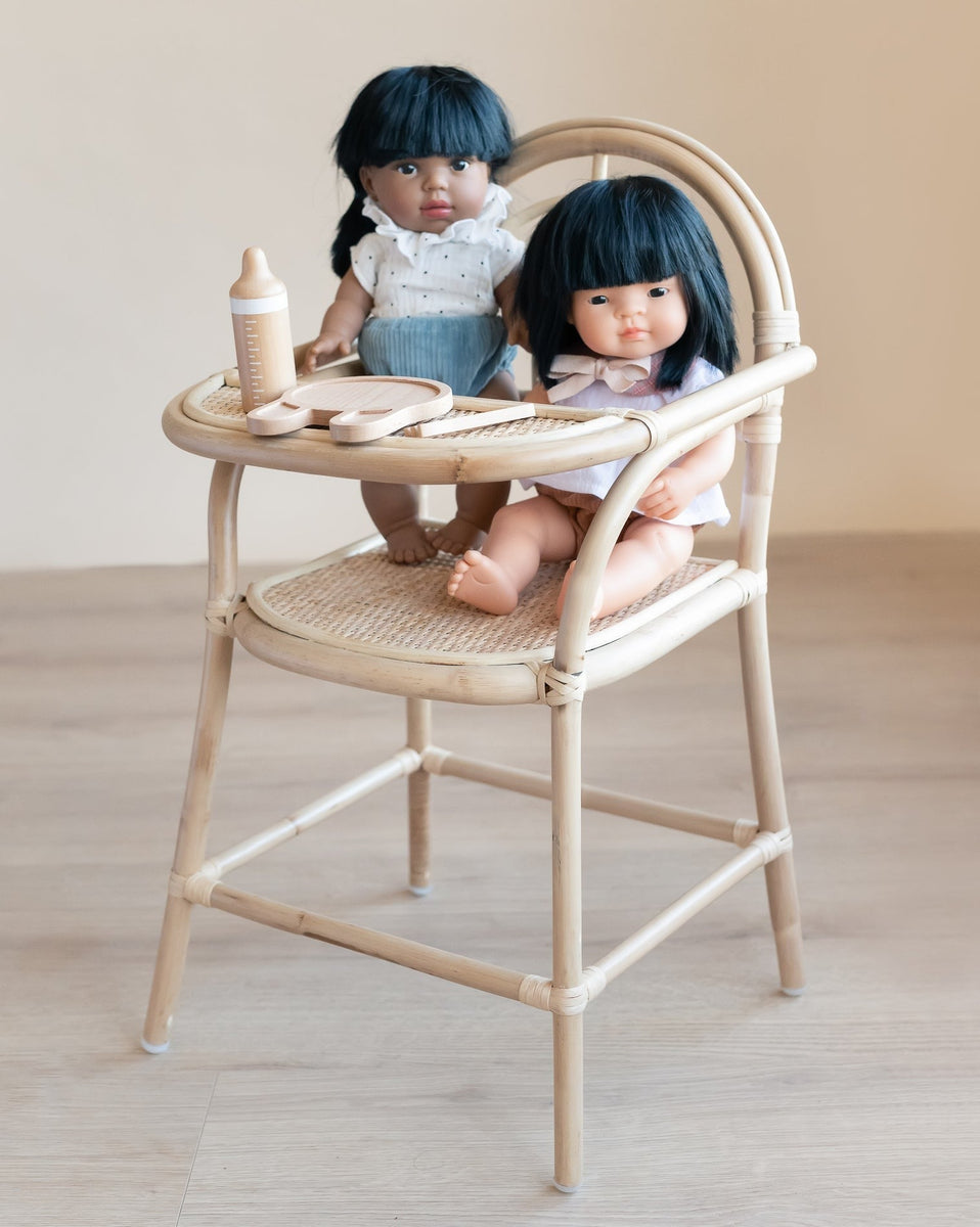 Pair of Straight Back Chairs — Carmel Doll Shop