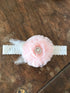 Petite Adele Girls Multi Mesh Feather Sparkle Stylish Headband One Size - SophiasStyle.com