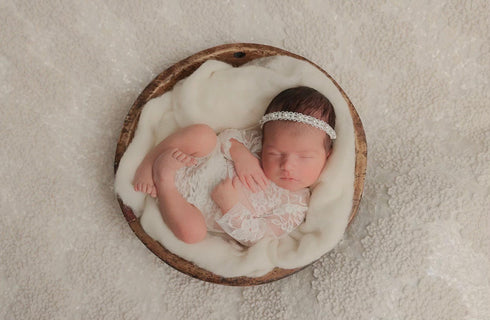 Couture Newborn Photography Photo Outfit Newborn Lace Leotard - SophiasStyle.com