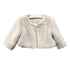 Petite Adele Big Girls Blush Soft Faux Fur Lined Long Sleeve Jacket 8-12 - SophiasStyle.com