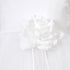 Kids Dream Big Girls White Petal Flower Girl Dress 8-14 - SophiasStyle.com
