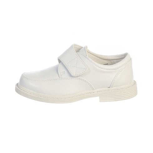 Lito Toddler Boys White Matte Special Occasion Dress Shoes 5-10 - SophiasStyle.com