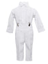 Baby Boys White 4pc Romper Pants Bow Tie Suspenders Christening Outfit NB-24M - SophiasStyle.com