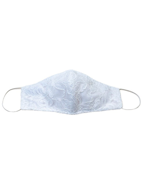 Sweet Kids Girls Multi Color Floral Lace Face Mask 2-16 - SophiasStyle.com