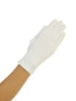 Girls Ivory Wrist Length Matte Satin Stylish Special Occasion Gloves 0-14 - SophiasStyle.com