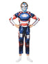 Big Kids Unisex Blue Iron Patriot Muscle Halloween Costume 3-8 - SophiasStyle.com
