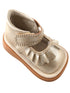 Mooshu Trainers Girls Multi Color Molly Ruffle Shiny Mary Janes 3 Baby-9 Toddler - SophiasStyle.com