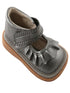 Mooshu Trainers Girls Multi Color Molly Ruffle Shiny Mary Janes 3 Baby-9 Toddler - SophiasStyle.com