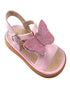 Mooshu Trainers Girls Multi Vanessa Butterfly Squeaky Sandals 3 Baby-9 Toddler - SophiasStyle.com