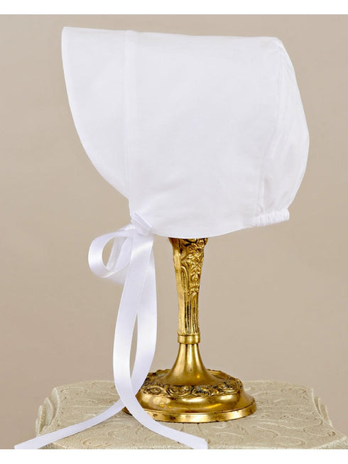 Little Things Mean A Lot Baby Boys White Caleb Christening Gown Newborn-24M - SophiasStyle.com