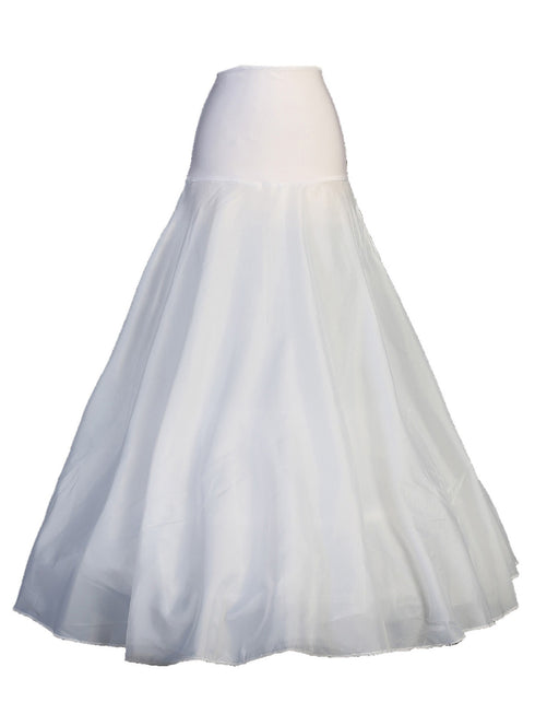 Tip Top Kids Women's White Wide Waist Corset Band Crinoline Underskirt One Size - SophiasStyle.com