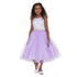 Petite Adele Big Girls Lilac Rhinestone Accented Junior Bridesmaid Dress 8-16 - SophiasStyle.com