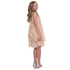 Petite Adele Little Girls Champagne Chiffon Sequence Flower Girl Dress 2T-6 - SophiasStyle.com